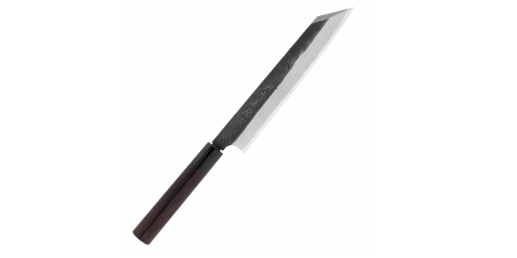Hideo Kitaoka Nóż Shirogami Black Kiritsuke 21 cm