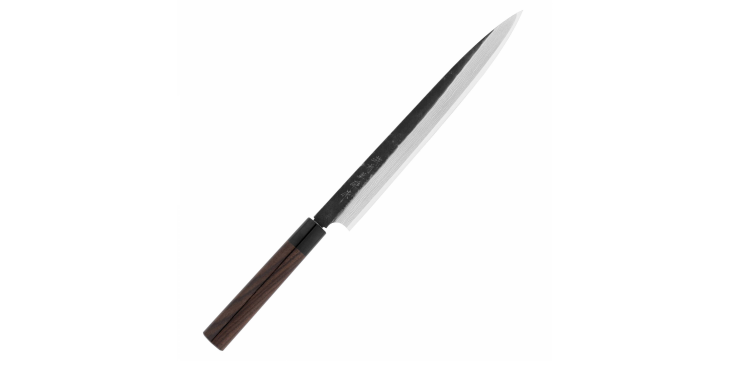 Hideo Kitaoka Nóż Shirogami Black Yanagi 27 cm