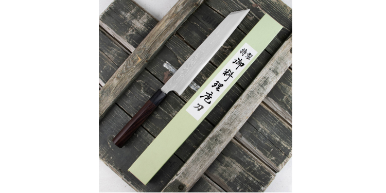 Hideo Kitaoka Nóż Shirogami Kiritsuke 24 cm