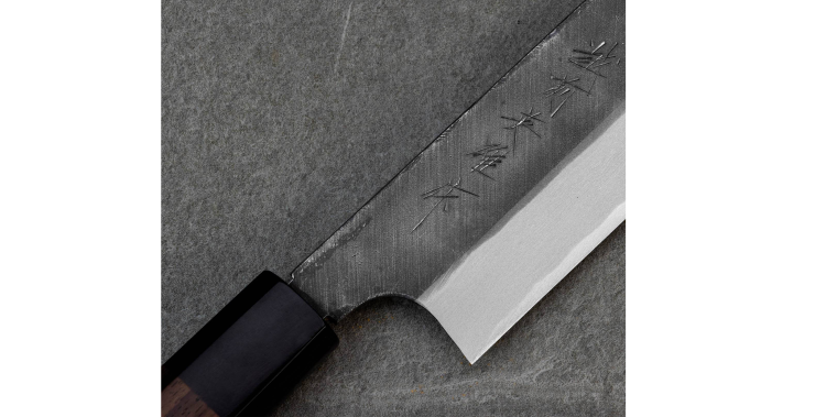 Hideo Kitaoka Shirogami Black Oktagon Nóż Usuba 16,5 cm