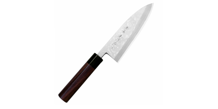 Hideo Kitaoka Shirogami Satin Nóż Deba 16,5cm