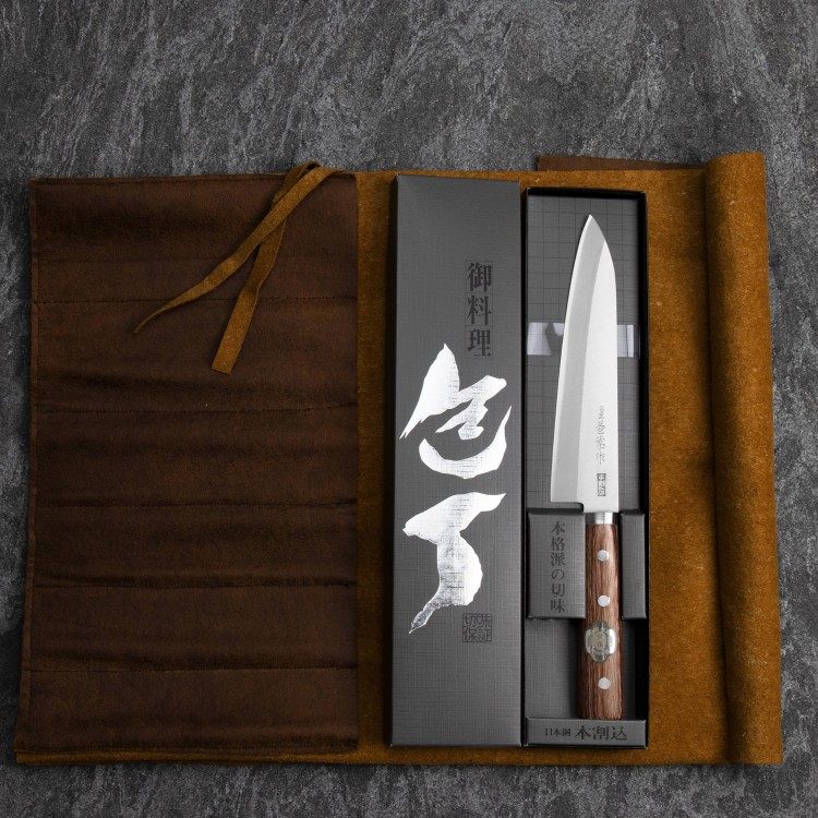 Kanetsune 2000 Shirogami#2/SS Nóż Szefa kuchni 18 cm