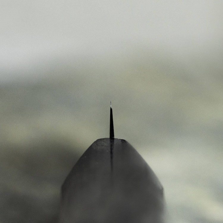 Kanetsune AUS-6 Nożyk z drewnianą pochwą 10,3 cm