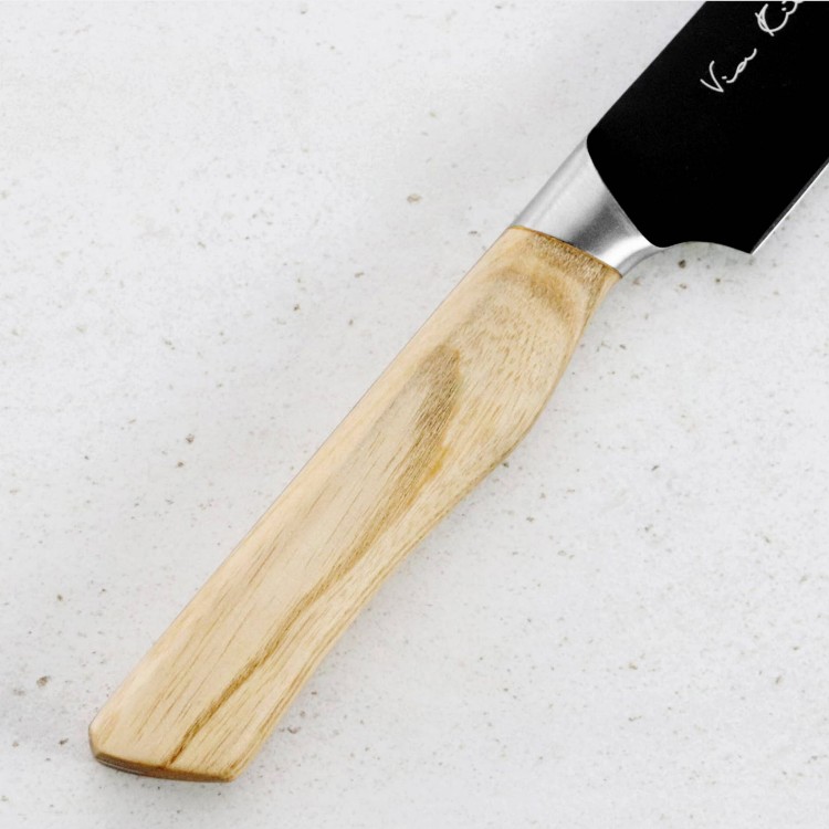 Satake Black Ash Nóż Santoku 17 cm