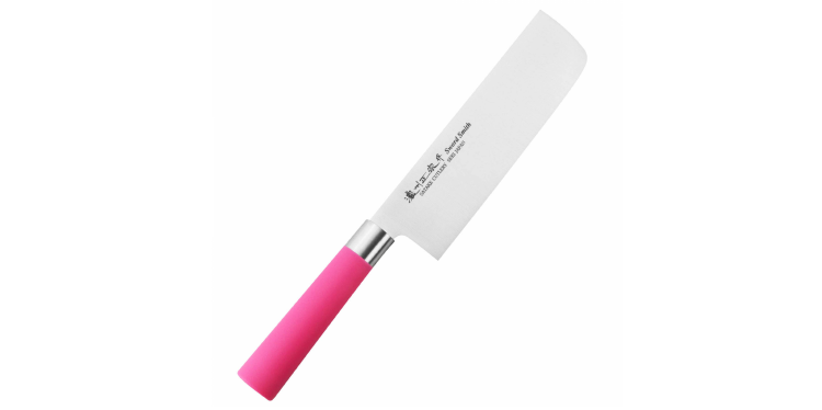 Satake Macaron Pink Nóż Nakiri 17 cm 807-272