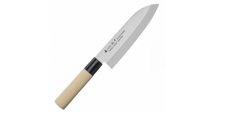 Satake MV Natural Nóż Santoku 17 cm 801-515