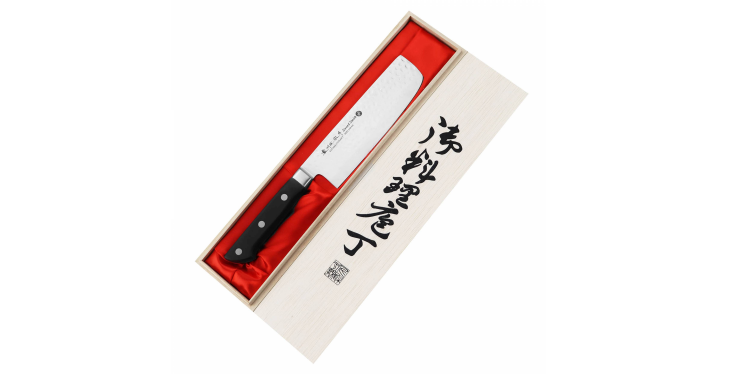 Satake Noushu Nóż Nakiri 16cm w drewnianym pudełku 807-920W