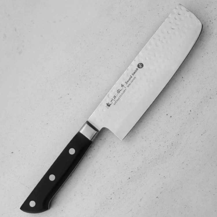 Satake Noushu Nóż Nakiri 16cm w drewnianym pudełku 807-920W