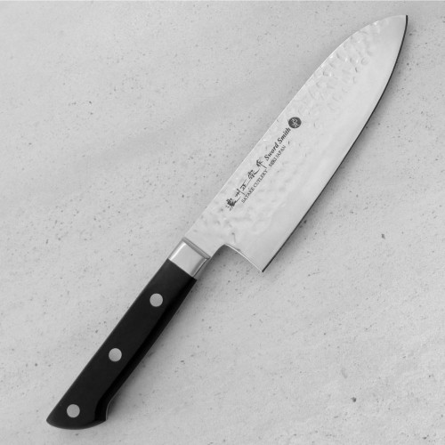 Satake Noushu Nóż Santoku 17cm w drewnianym pudełku 807-913W