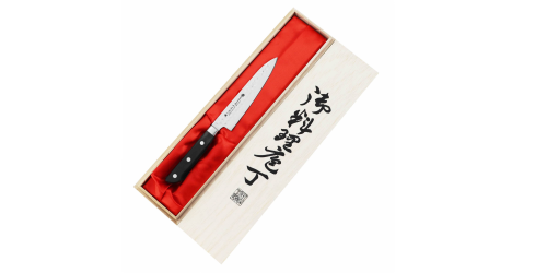Satake Noushu Nóż uniwersalny 13,5cm w drewnianym pudełku 807-944W