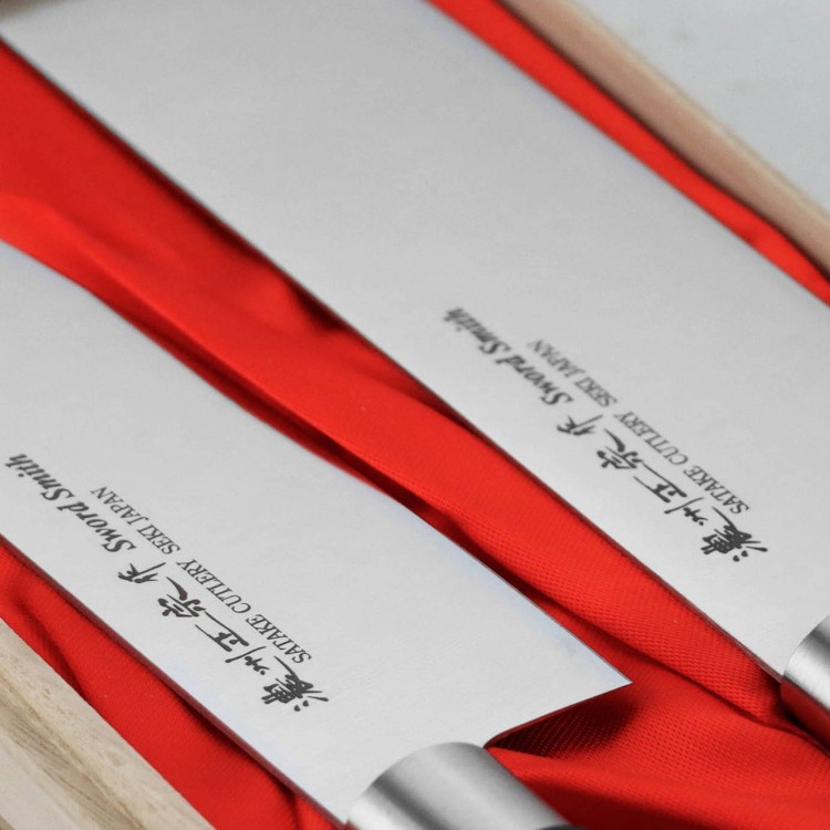 Satake Saku PP Zestaw Nóż Santoku + Nakiri