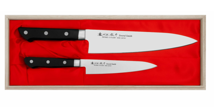 Satake Satoru Zestaw Nóż Uniwersalny + Szefa