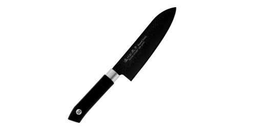 Satake Swordsmith Black Nóż Santoku 17cm 805-735