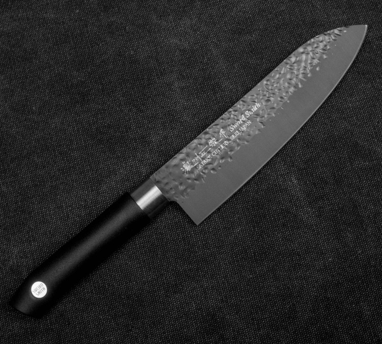 Satake Swordsmith Black Nóż Santoku 17cm 805-735