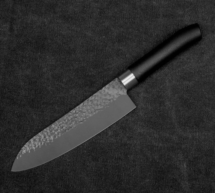 Satake Swordsmith Black Nóż Santoku 17cm 805-735