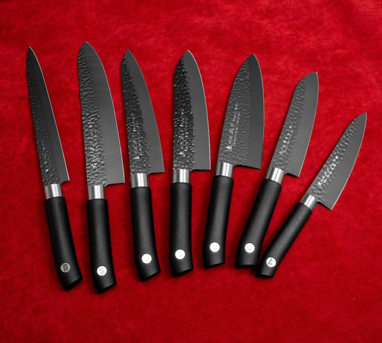 Satake Sword Smith Black Nóż Sashimi Yanagiba 21cm 805-766
