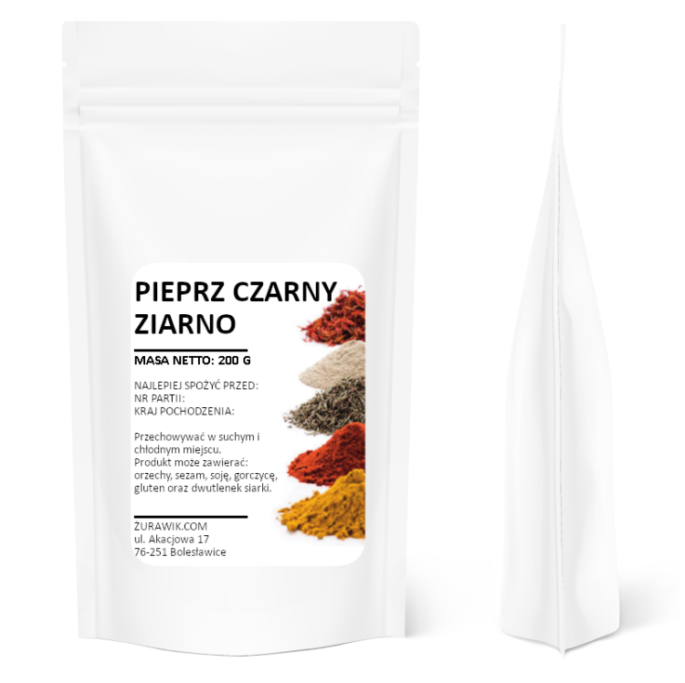 Pieprz czarny ziarno 200 g
