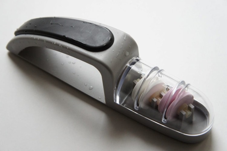Global MinoSharp PLUS ceramiczna ostrzałka wodna 440, szaro-czarna