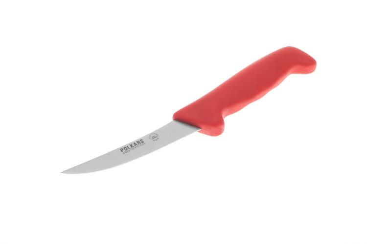 Polkars nóż masarski nr 61 czerwony (10cm)