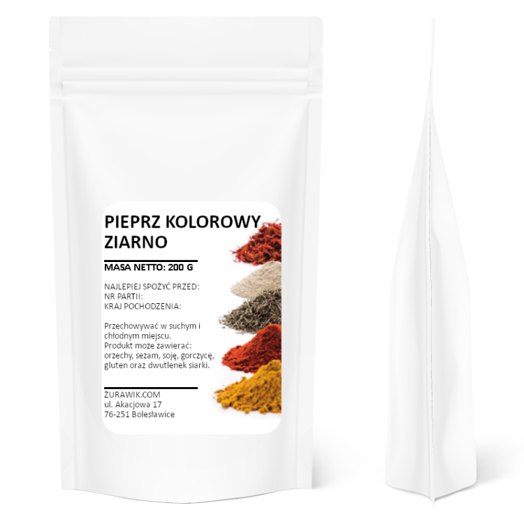 Pieprz kolorowy ziarno 200 g