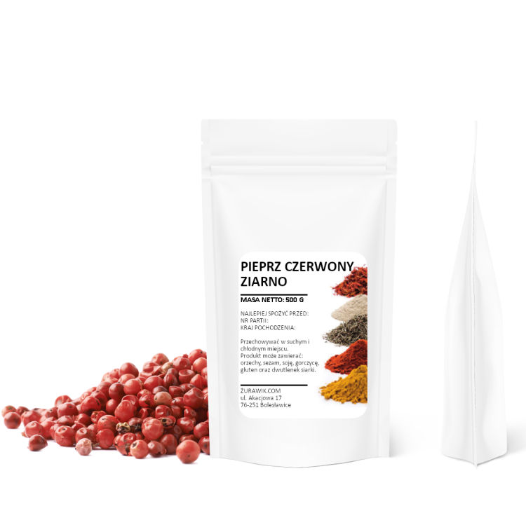 Pieprz czerwony ziarno 500 g