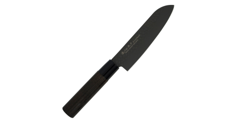 Satake Tsuhime Black Nóż mini Santoku 15 cm