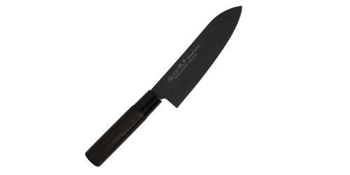 Satake Tsuhime Black Nóż Santoku 17 cm 806-039-TB
