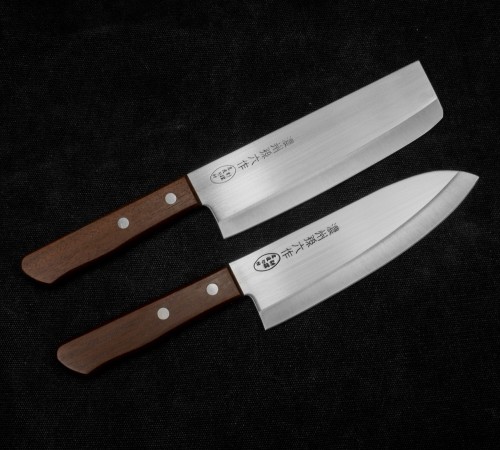 Satake Tomoko Zestaw Santoku + Nakiri HG8373W