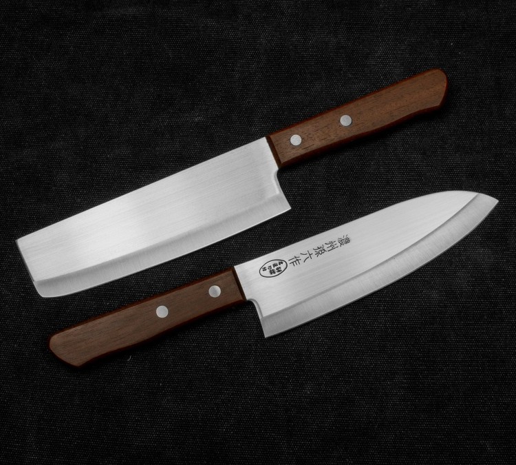 Satake Tomoko Zestaw Santoku + Nakiri HG8373W