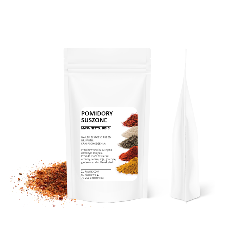 Pomidory suszone płatki 100 g