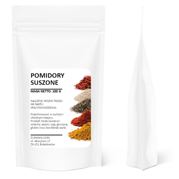 Pomidory suszone płatki 100 g