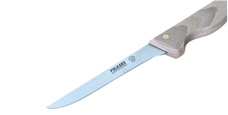 Polkars nóż rzeźniczy nr 12 drewno ( 15 cm)