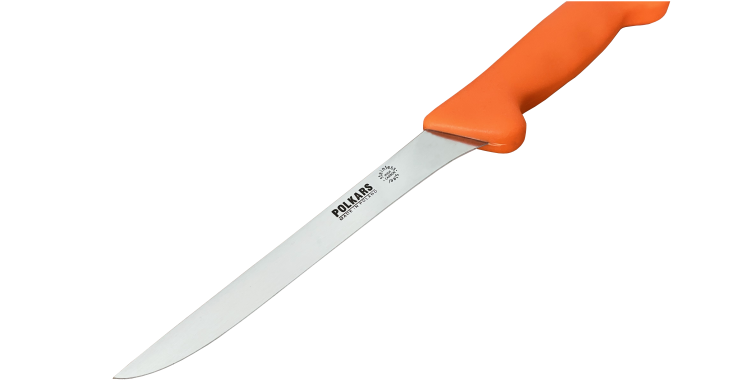 Polkars nóż rzeźniczy nr 03 pomarańczowy (17,5 cm)