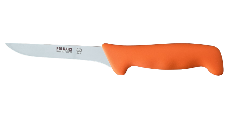 Polkars nóż rzeźniczy nr 01 pomarańczowy (12,5 cm)