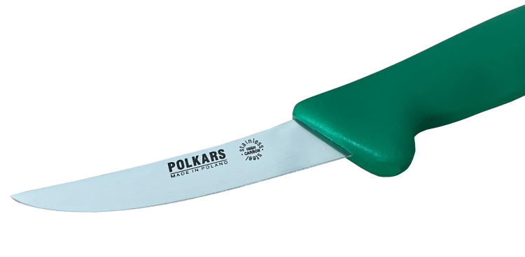 Polkars nóż masarski nr 61 zielony (10 cm)