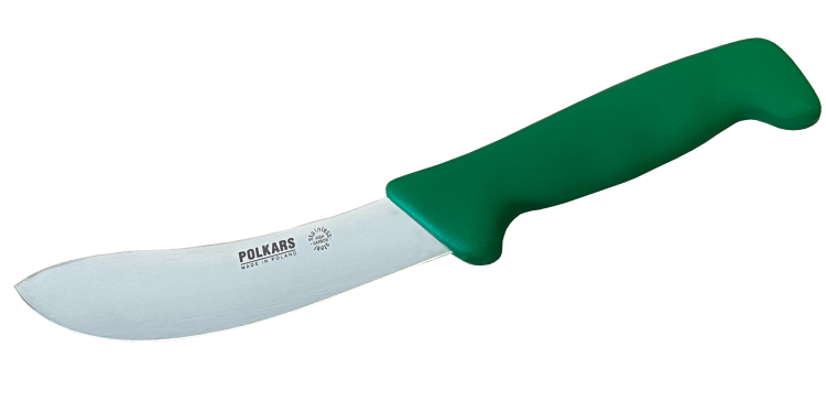 Polkars nóż masarski nr 21 zielony (15 cm)