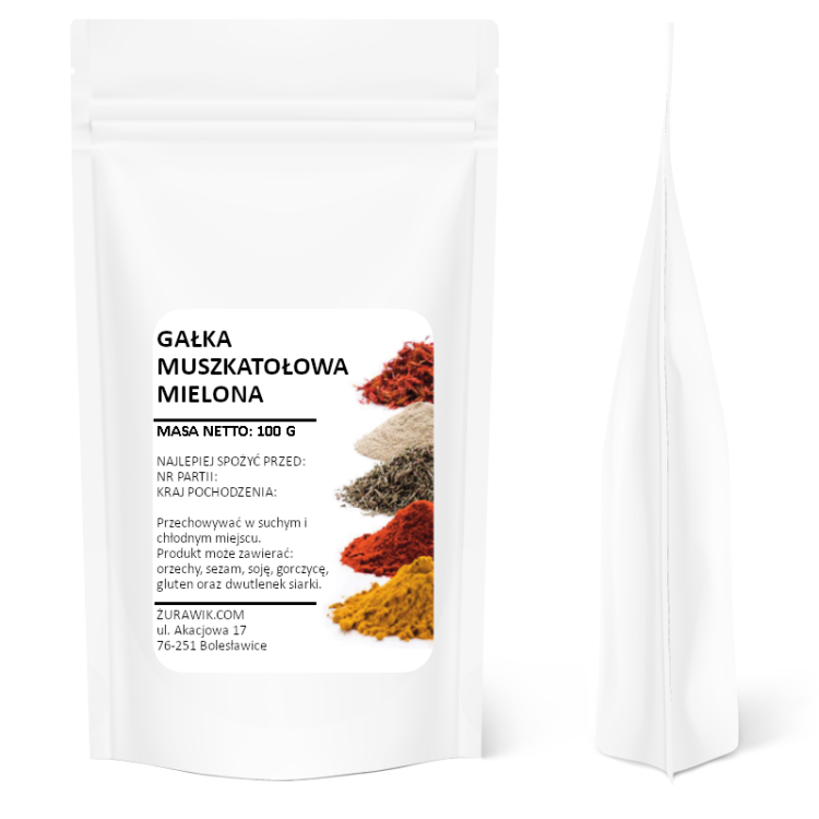 Gałka muszkatołowa mielona 100 g
