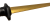 Fallkniven stalka D12 30 cm diamentowa owalna