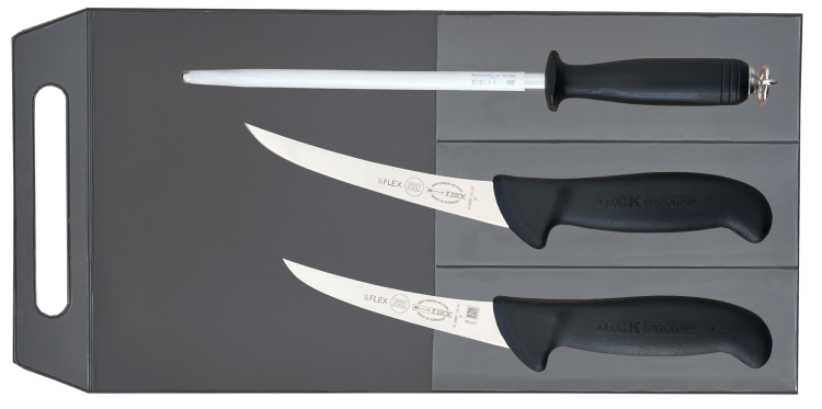 Dick ERGOGRIP zestaw 2 noży i stalka (8213+8215+7811120)