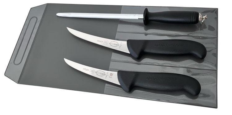 Dick ERGOGRIP zestaw 2 noży i stalka (8213+8215+7811120)