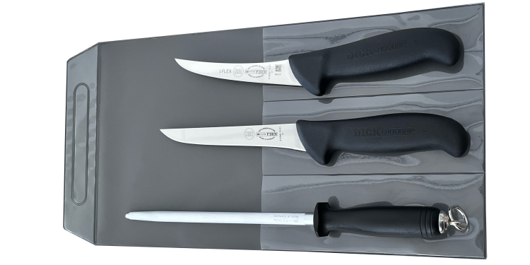 Dick ERGOGRIP zestaw 2 noży i stalka (8213+6815+7811120)