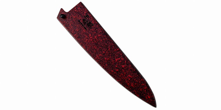 Drewniany pokrowiec "Saya" na nóż uniwersalny 15cm