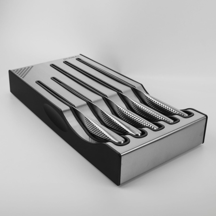 Global Dock Set A Zestaw 5 noży z bazą