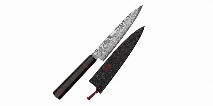 Kanetsune Namishibuki SG-2 Nóż uniwersalny 13,5 cm + Saya