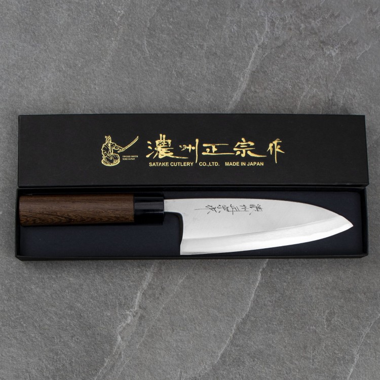 Satake Cutlery Mfg Aogami#2 PRO Nóż Deba 16,5 cm
