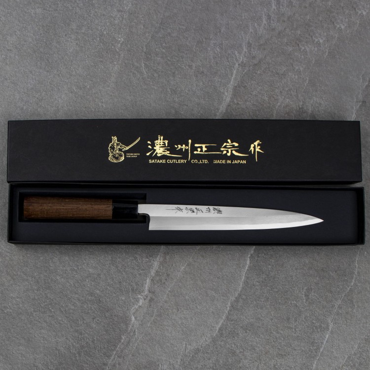 Satake Cutlery Mfg Aogami#2 PRO Nóż Sashimi Yanagiba 21 cm