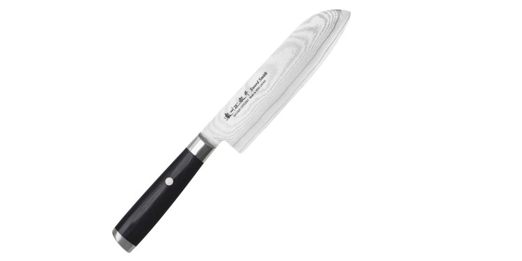 Satake Cutlery Mfg Damascus Nóż Santoku 17 cm 805-643