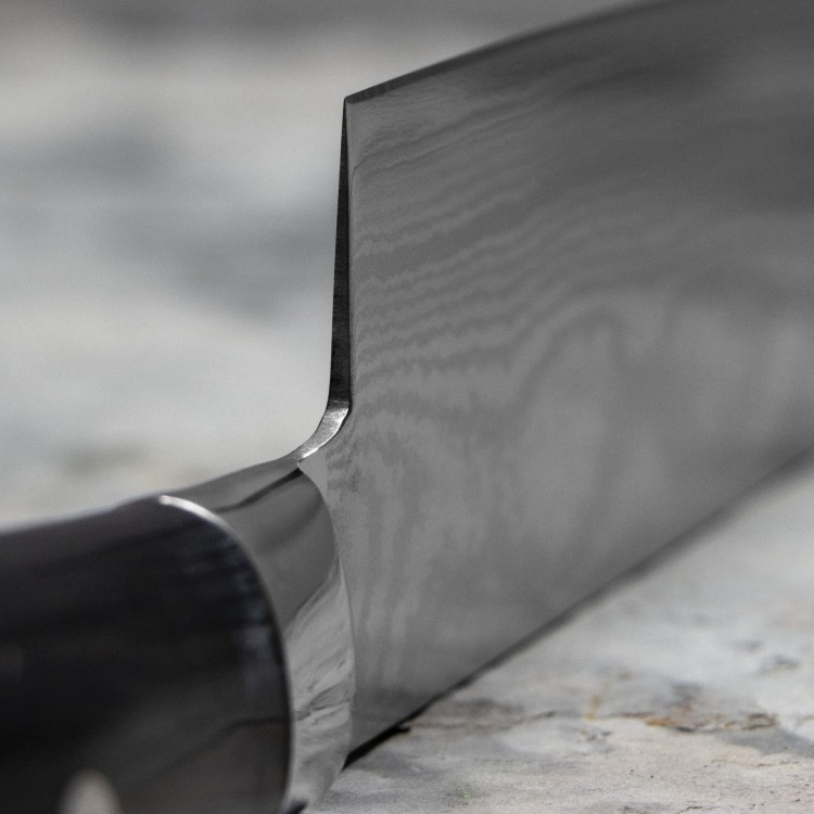 Satake Cutlery Mfg Damascus Nóż Santoku 17 cm 805-643