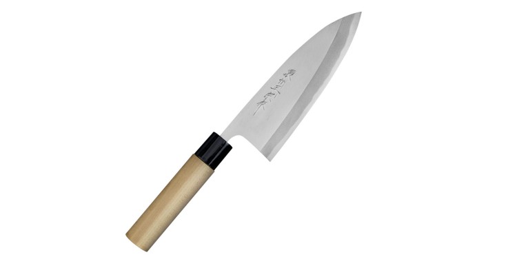 Satake Cutlery Mfg Shirogami#2 PRO Nóż Deba 16,5 cm