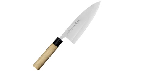 Satake Cutlery Mfg Shirogami#2 PRO Nóż Deba 18 cm